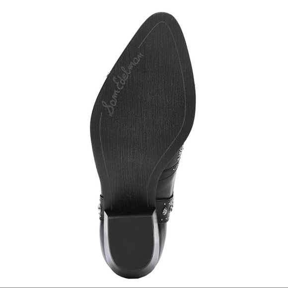 ❤️SOLD❤️ Sam Edelman Brian western ankle boot bootie stud - Picture 7 of 7